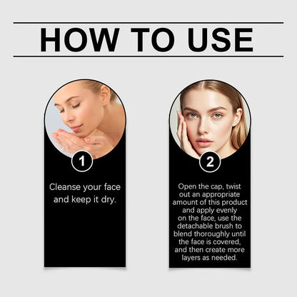 Luvo B : Color Changing Foundation